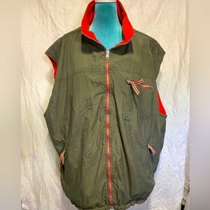 K.A.D.: reversible windbreaker and fleece vest